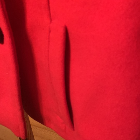 NWOT Sears red simply styled button up jacket size Medium - Picture 4 of 8